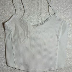 Lululemon twisted back tank top crop